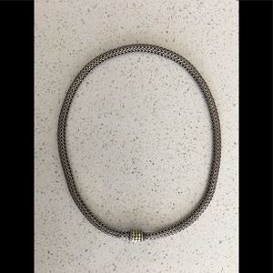 John Hardy 18 inch silver necklace.